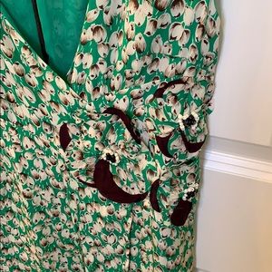 Anthropologie Dresses - Dress with Lilac pattern Anthropologie Dresses - Dress with Lilac pattern
